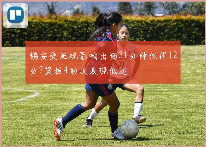 锡安受犯规影响出场31分钟仅得12分7篮板4助攻表现低迷